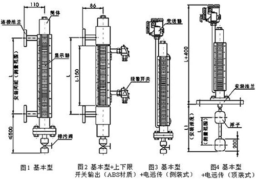 汽油液位計結構特點圖